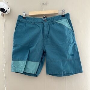 Outdoor Research Womens Climbing Shorts Size 8 Blue Hiking Gorpcore Mountain